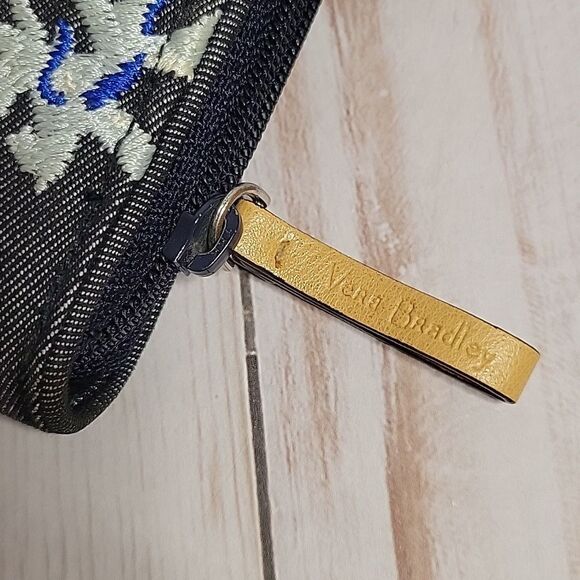 Vera Bradley RFID Beach Zip Around Wristlet Wallet  Shore Thing Coral Anchor - Picture 3 of 14